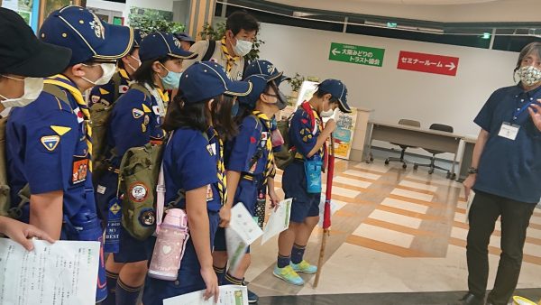 07 19 カブ隊 隊集会 グリーンエコプラザ ボーイスカウト大阪第164団 子供たちの健全な心と体を育成します
